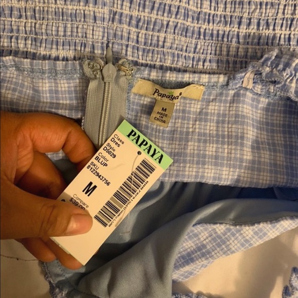 Plaid Scrunchy Dress - Picture 4 of 4